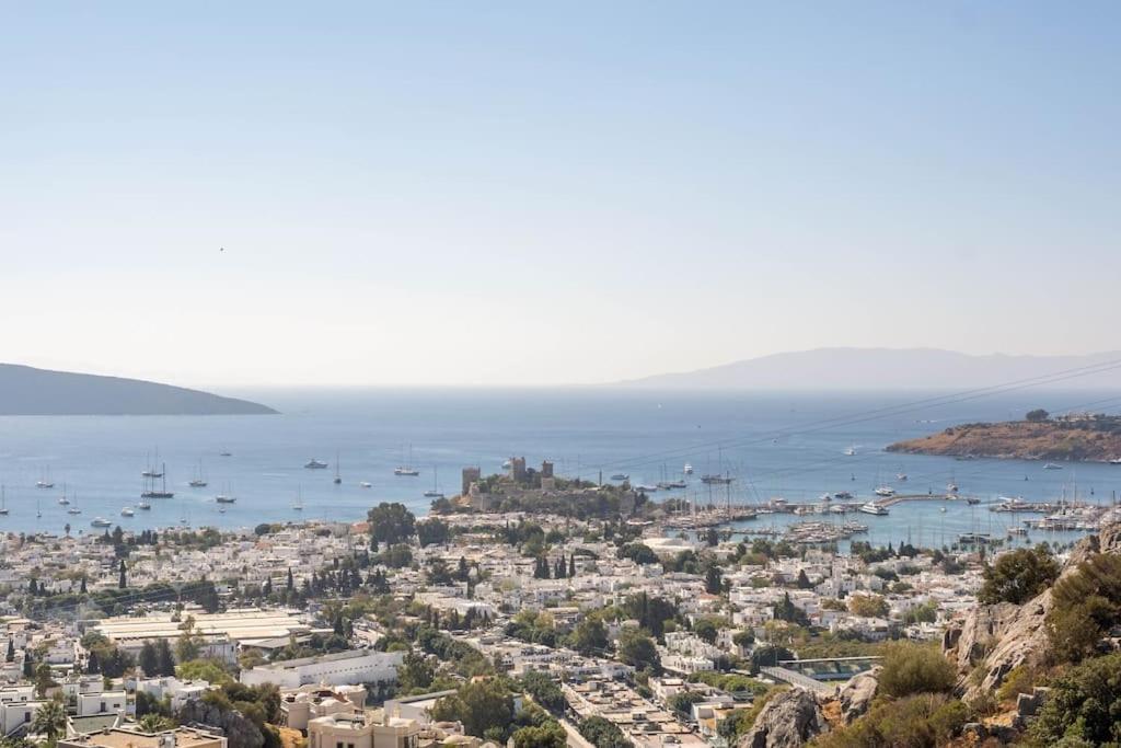 Bodrum Burcu Residence, Magnificent Sea View, Cozy, Free Otopark, Free Wifi Exterior photo